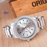 Women's Watches  Quartz Swiss Alloy Watch Leisure I Eyes Calendar Watch