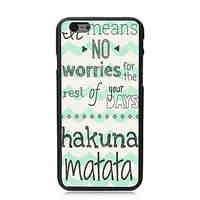 Hakuna Matata Design Hard Case for iPhone 5C