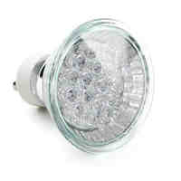 GU10 1.3W 21-LED 40LM Blue Light LED Spot Bulb (220-240V)