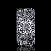 Aztec Mandala Flower Pattern Hard Cover for iPhone 5 Case for iPhone 5 S