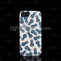 Pineapple Pattern Hard Cover for iPhone 5 Case for iPhone 5 S