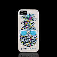 Pineapple Pattern Hard Cover for iPhone 5 Case for iPhone 5 S