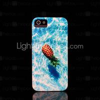 Pineapple Pattern Hard Cover for iPhone 5 Case for iPhone 5 S