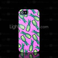 Pineapple Pattern Hard Cover for iPhone 5 Case for iPhone 5 S