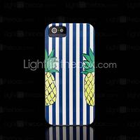 Pineapple Pattern Hard Cover for iPhone 5 Case for iPhone 5 S