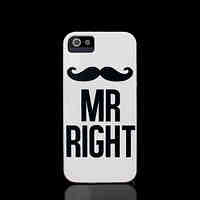 Phrase Pattern Hard Cover for iPhone 5 Case for iPhone 5 S