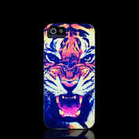 Tiger Pattern Hard Cover for iPhone 5 Case for iPhone 5 S