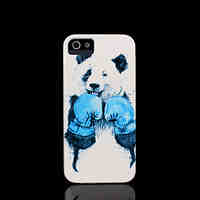 Panda Pattern Hard Cover for iPhone 5 Case for iPhone 5 S