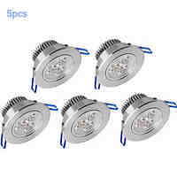 5pcs MORSEN 6W 500-550LM Support Dimmable LED Panel Lights LED Ceiling Lights