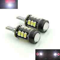 Teso T15 5W DC 11 To 13 V 12PCS  5630/5730 SMD LED 6000-6500K Highlighting Rogue Back-up Lamp Lens LED Brake Lights