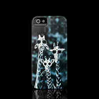 Giraffe Pattern Cover for iPhone 4 Case / iPhone 4 S Case