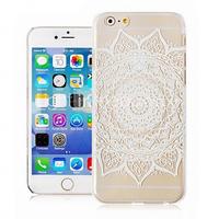 Restoring Ancient Ways Pattern Transparent Phone Case Back Cover Case for iPhone6 Plus Case