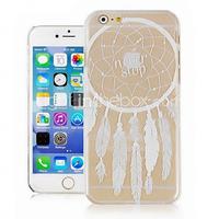 Dreamcatcher Pattern Transparent Phone Case Back Cover Case for iPhone6 Case