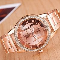 Women's Watch Major Suit Alloy Watch Diamond Watches Lady Quartz Watch