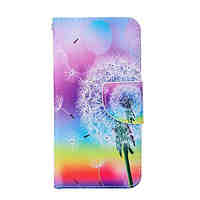 Dandelion  Pattern PU Leather Phone Case For iPhone 6