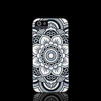 Aztec Mandala Flower Pattern Cover for iPhone 5 Case for iPhone 5S