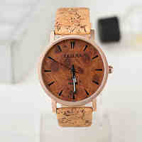 Unisex Watches European Style Vintage Wood Watch Waterproof Case Men And Women Watch