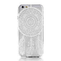 Campanula Pattern TPU Material Phone Case for iPhone 6/6S