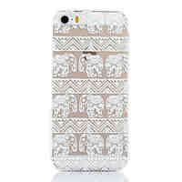 Elephant Pattern Hard Back Case for iPhone 5/5S