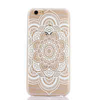 Datura Flowers Pattern Hard Back Case for iPhone 6