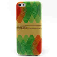 Green  Plaid  Pattern TPU Phone Case for iPhone 5C