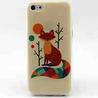 Fox  Pattern TPU Phone Case for iPhone 5C