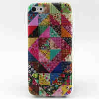 Flowers  Pattern TPU Phone Case for iPhone 5C