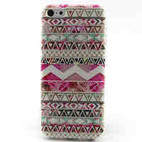 Triangle   Pattern TPU Phone Case for iPhone 5C