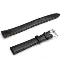 Unisex PU Leather Watch Strap 14MM(Black)