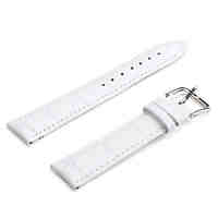 Unisex Genuine Leather Watch Strap 20MM(White)