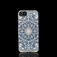 Aztec Mandala Flower Pattern Cover for iPhone 4 Case for iPhone 4S