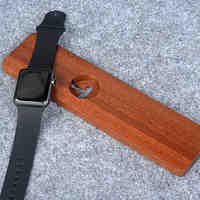 Apple Watch  Charger Stand Sapele Material