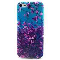 Leaves Pattern TPU Material Phone Case for iPhone 5C