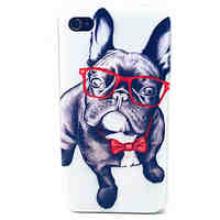 Eye Dog Pattern TPU Material Phone Case for iPhone 4/4S