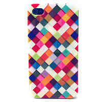 Color Box Pattern TPU Material Phone Case for iPhone 4/4S