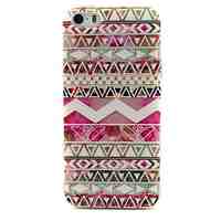 Pink Stripes Pattern TPU Material Phone Case for iPhone 5/5S