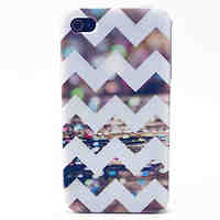 Color Wave Pattern TPU Material Phone Case for iPhone 4/4S