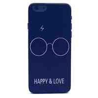 Glasses Pattern PC Material Phone Case for iPhone 6