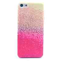 Red Sand Pattern PC Material Phone Case for iPhone 5C