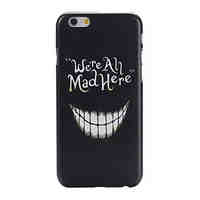 Smile  Pattern PC Phone Case For iPhone 6