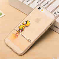 Raincoat Baby Pattern TPU Soft Case for iPhone 5/5S