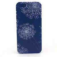 Black Dandelion Pattern PC Hard Case For iPhone 5/5S