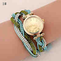 10 colors Ladies Luxury Rhinestone Wrap Bracelet Quartz Watch For Women Watch Dress Relogio Feminino Montre Femme