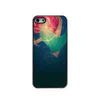 Mermaid Design Aluminum High Quality Case for iPhone 5/5S