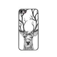 Deer Design Aluminum High Quality Case for iPhone 5/5S