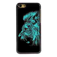 Lion Design Aluminum High Quality Case for iPhone 5C