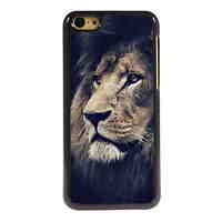 The Sad Lion Design Aluminum High Quality Case for iPhone 5C