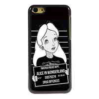 Cartoon Girl Design Aluminum High Quality Case for iPhone 5C