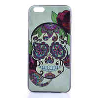 Skull Pattern PC Material Phone Case for iPhone  6 Plus