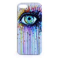 Eye Pattern PC Material Phone Case for iPhone 5C